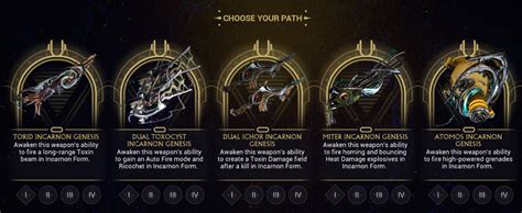 How to get Incarnon weapons in Warframe