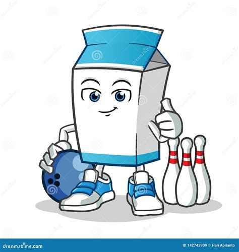 Bowling Pin 3d Mascot Figure Royalty Free Cartoon