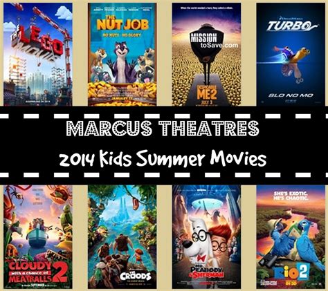 Marcus Theaters Summer Movie Program for Families - Mission: to Save