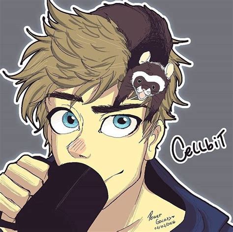 Desenho Do Cellbit Por Powergalaxy13 Cellbit Cellbit Animado Cellbits