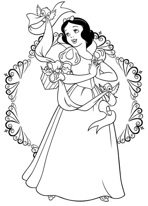 Desenhos Da Branca De Neve Para Colorir Pop Lembrancinhas