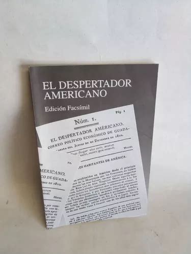 El Despertador Americano Edición Facsímil Mercadolibre