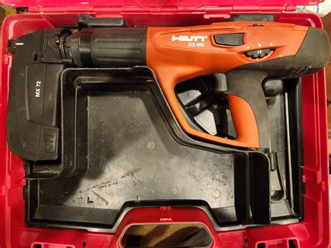 Hilti Dx W Mx Magazine Powder Actuated Nail Gun With