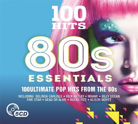 100 Hits 80s Essentials Nueva Portada Varios Amazon Es Música