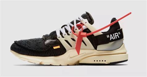 Off White S Nike Air Presto Sneaker Is Back In Black Maxim