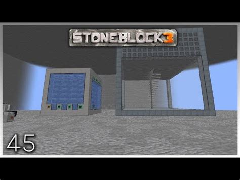 FTB Stoneblock 3 Let S Play EP045 Fission Reactor Turbine YouTube