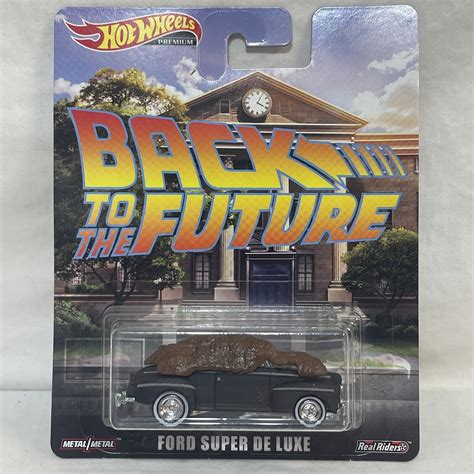 Mavin Hot Wheels Premium Retro Back To The Future Ford Super De