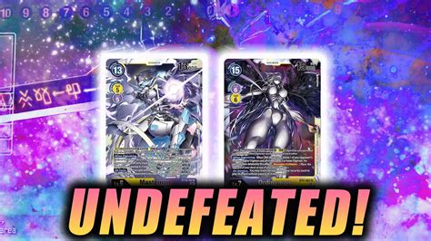 Undefeated Mastemon Deck Profile Digimon Bt Format Youtube