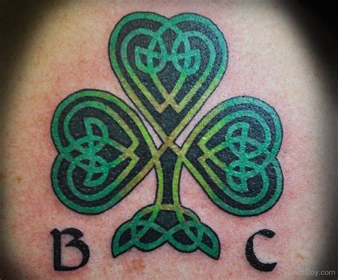 Female Celtic knot Clover Tattoo - Tattoos Designs