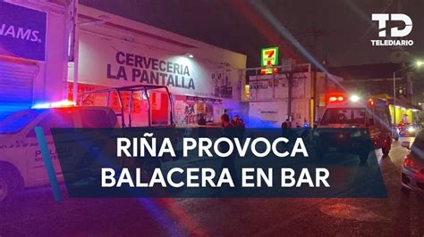 Riña entre clientes provoca balacera en un bar en centro de Monterrey