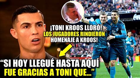 Vaya Mira C Mo El Mundo Reaccion A La Jubilaci N De Kroos Hoy