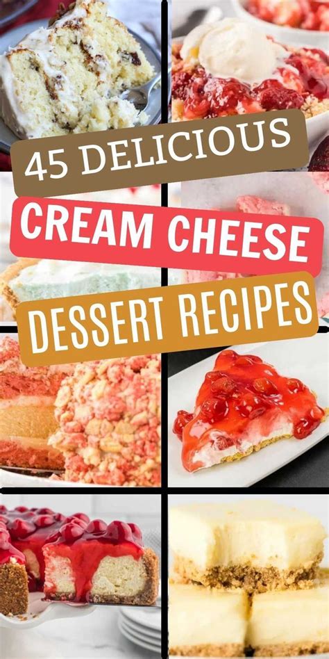 45 Best Cream Cheese Desserts Artofit