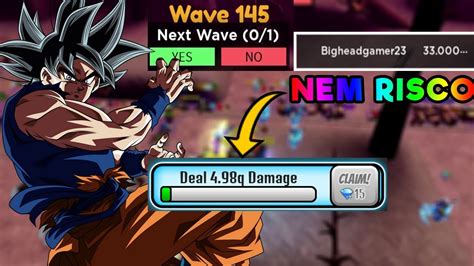 WAVE 145 POR QUE PARECE QUE ESTÁ BUGADA A TASK DE DMG MAS NÃO ESTÁ no