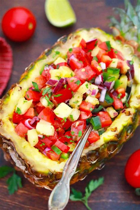 Pineapple Salsa Recipe Video Sweet And Savory Meals