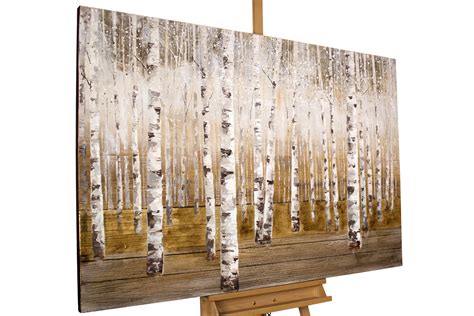 Acrylic Painting Trees Forest KunstLoft