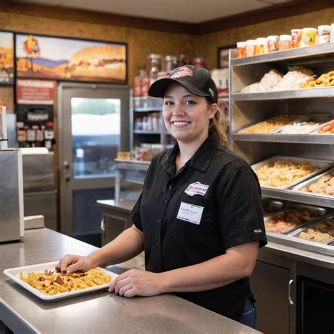 A Food And Beverage Concession Stand Worker That Wor