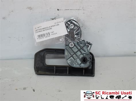 Maniglia Apertura Cofano Anteriore Fiat New Panda Sc Ricambi Usati