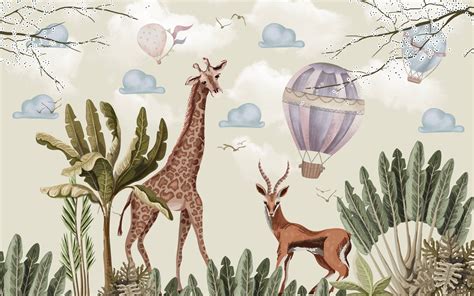 Kids Wall Murals Nursery Mural Custom Wall Murals Art Wall Kids