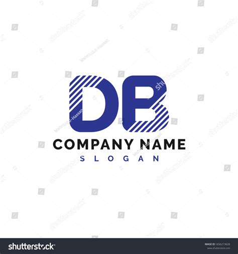 Db Letter Logo Design Db Letter Stock Vector Royalty Free 1656213628