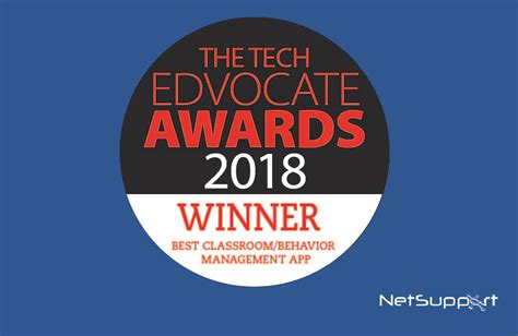 Netsupport School Named Winner In The 2018 Tech Edvocate Awards