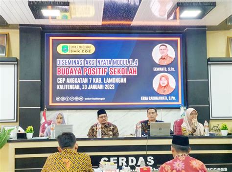 Diseminasi Aksi Nyata Modul Budaya Positif Sekolah Cgp Angkatan