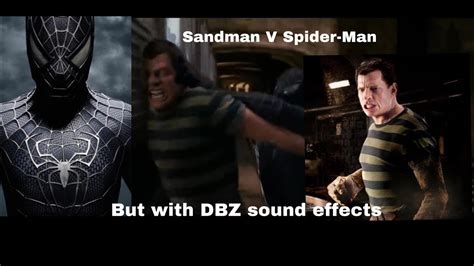 Sandman Vs Spider Man But Its A DBZ Resound YouTube