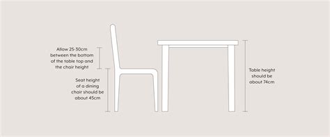 dining chair height 8