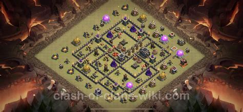 Best War Base Th9 With Link Anti Everything 2023 Town Hall Level 9