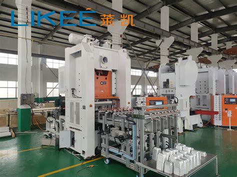 Likee Fully Automatic Aluminum Foil Container Making Machine For Indian