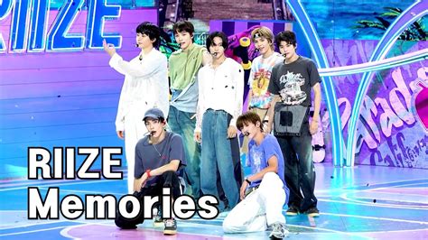 KPOP MR Removed RIIZE 라이즈 Memories 인기가요 Inkigayo 230827 엠알제거 4K