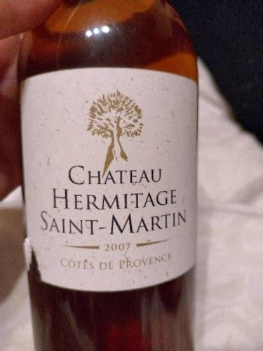 Ch Teau Hermitage Saint Martin C Tes De Provence Ros Vivino Us