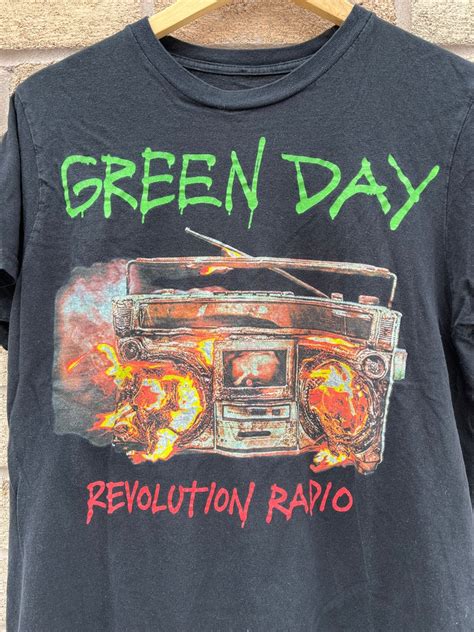 Vintage Green Day Revolution Radio Tour T Shirt Etsy