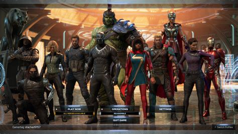 “AVENGERS, ASSEMBLE!” My Avengers Team : r/PlayAvengers