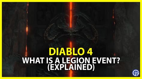 Diablo Legion Events Explained Locations Event Timer More