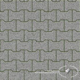 Stone Block Park Paving Texture Seamless