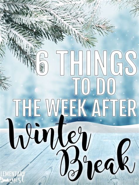 6 Activities To Do Your First Week Back After Break Artofit