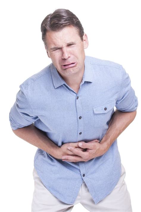 Stomach Ache Stock Photo Image Of Expression Condition 35947722