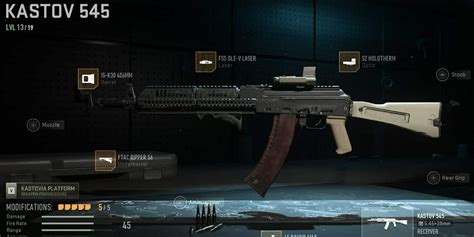 Best Kastov 545 Loadout Modern Warfare 3 Warzone 2