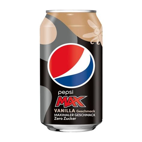 Pepsi Max Vanilla Boisson à La Vanille Sans Sucre De 330ml American