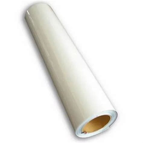 Korean Plain 24 Inches Sticky White Heat Transfer Vinyl Roll For