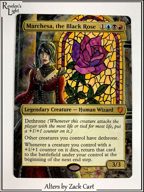 Marchesa The Black Rose Alter Revelen S Light Alters