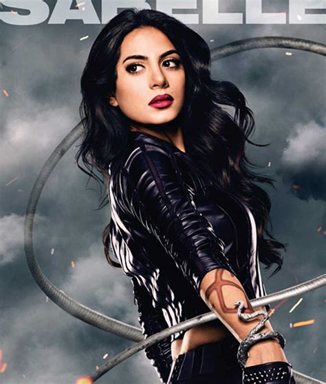 Emeraude Toubia Shadowhunters Isabelle Lightwood Leather Jacket