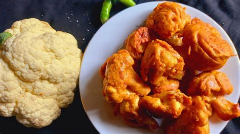 নিরামিষ ফুলকপির পাকোড়া।।fulkopir Pakora।।cauliflower Pakora Resepi