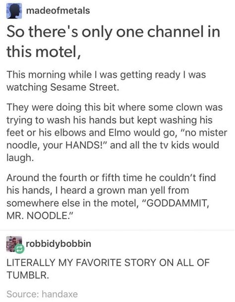 Goddammit, Mr. Noodle! : r/tumblr