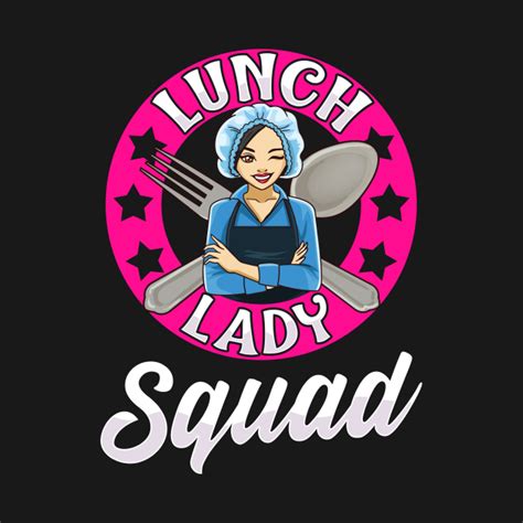 Lunch Lady Squad Cafeteria Worker Back To School - Lunch Lady - T-Shirt ...