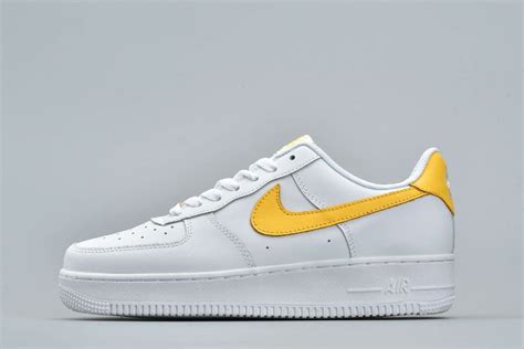 New Nike Air Force 1 Low White Yellow - FavSole.com