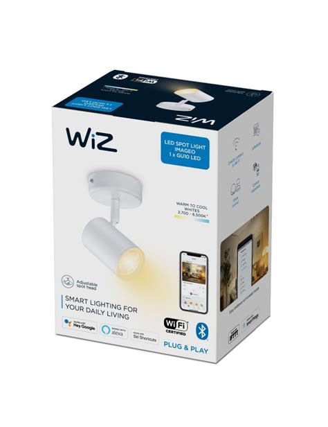 Foco Inteligente Wifi Y Bluetooth Led Regulable Blanco X W Gu