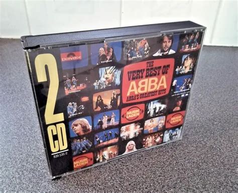 THE VERY BEST Of ABBA ABBA S Greatest Hits 2 X CD Polydor Rare 44