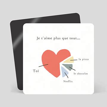 Carte D Amour Je T Aime Plus Que Popcarte