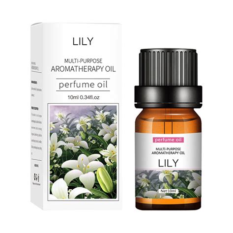 Linmoua Plant Therapy Lily Essential Oil 100 Pure Undiluted Natural